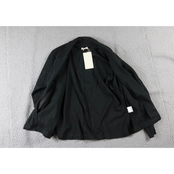 New Pact Organic Womens Jacket Xs Black Relaxed Fit  View Photos - Picture 7 of 9